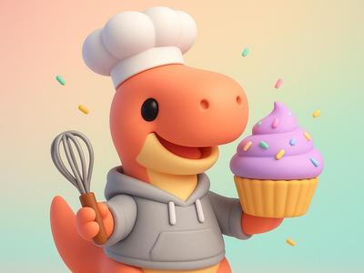 DinoCupcake – The Sweet Treat Chef