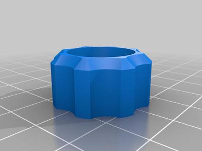 Car dash cam holder tightening nut