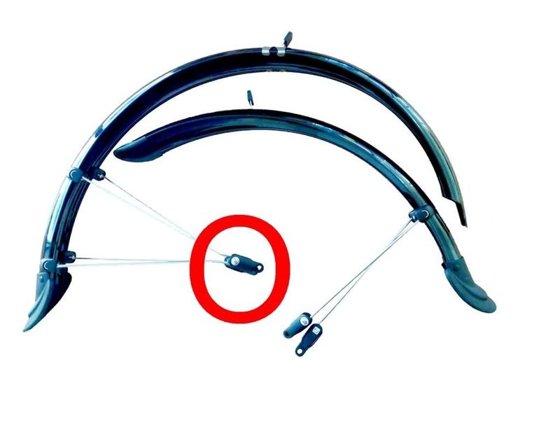 Bicycle Fender Mount Part