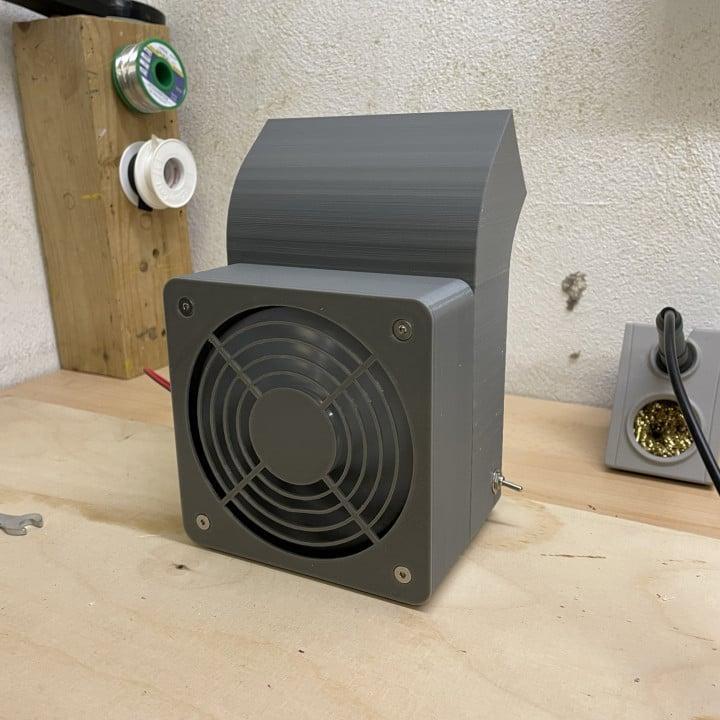 fan for soldering work (120mm fan)