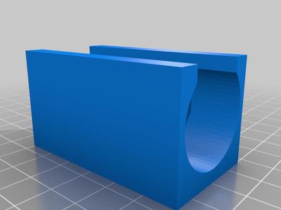 1” Pex jig to create a straight line. 