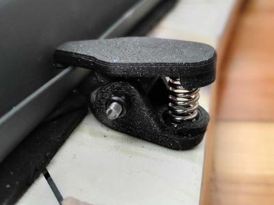 Retaining Clip for Battery Compartment of DIY Electric Skateboard
