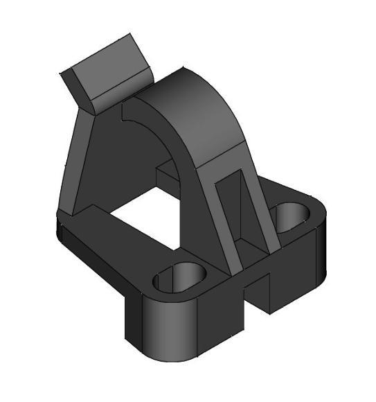 Brake Line Bracket for Suzuki DR 650  