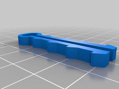 Dowel clamp for fixing the wire