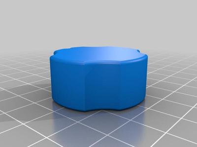 Tempering valve key