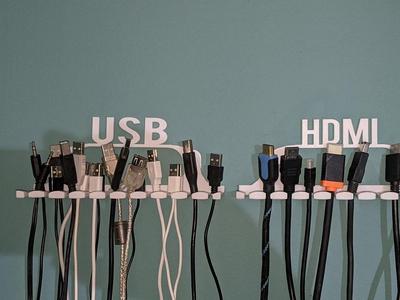 Hanging Cable Organizer System