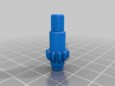 Slimmer driveshaft for Propeller Launch Base