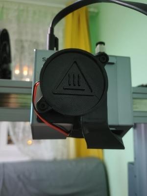 Snapmaker 2.0 5015 Blower mount with duct