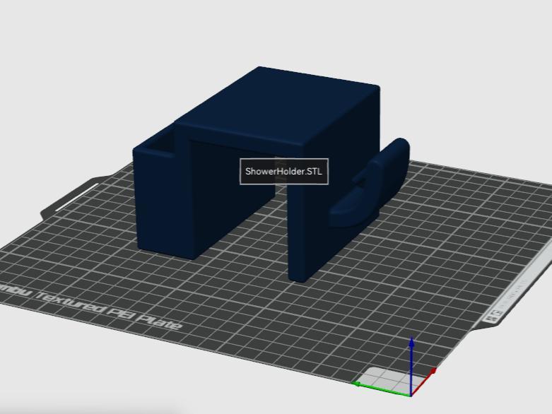 Shower Door Phone and Towel Hanger