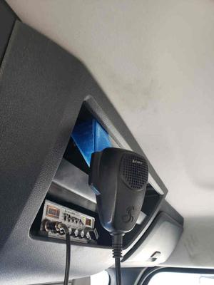 CB Mic mount for freightliner cascadia