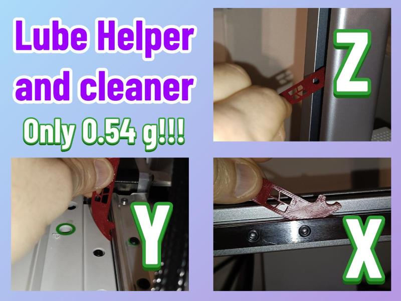 A1 axes and rode lube helper