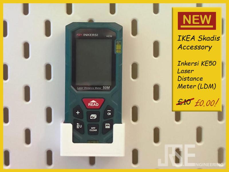 Ikea Skadis Inkersi KE50 Laser Distance Meter LDM