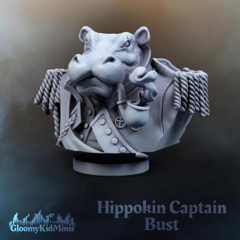 Hippokin Captain Bust