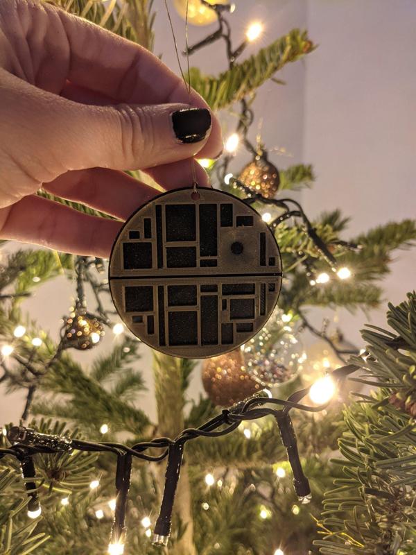 Not-a-Moon Ornament (Deathstar)