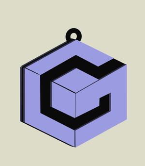 Nintendo Gamecube earring, key chain, dogtag, jewlery