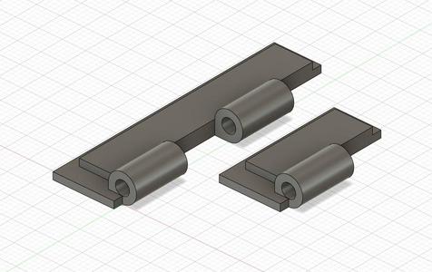 Cosplay hinges