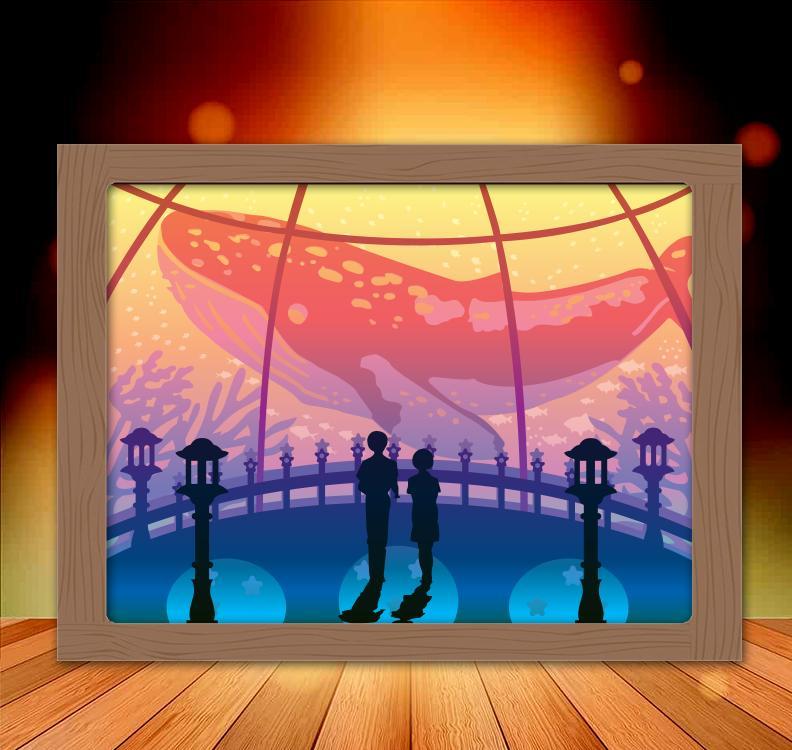 Whale Aquarium lightbox