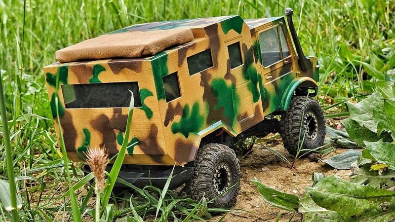 TRX4M Camper for Unimog