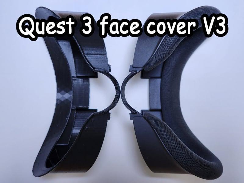 Meta Quest 3 face cover V3