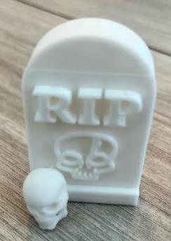 Cauldron and Headstone