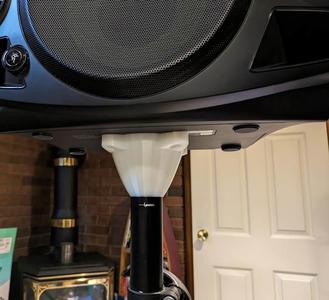 35mm PA speaker poll mount