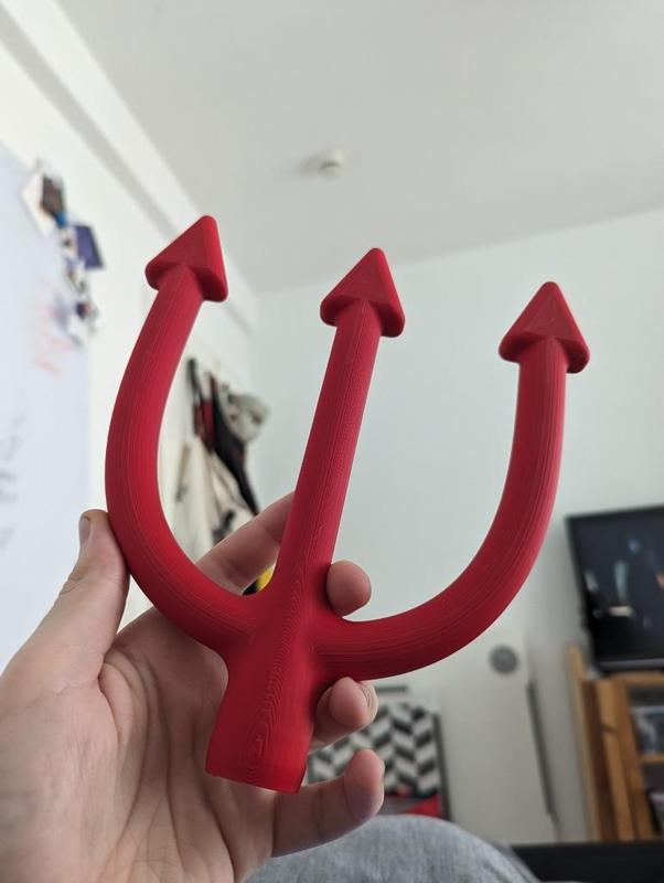 Devil Trident Satan Pitchfork Halloween