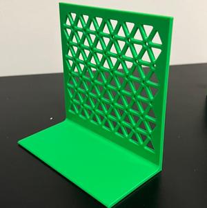 Isogrid Bookend