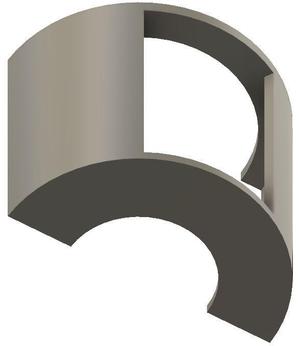 disable self-closing faucet  / öffentl. dusche selbstschließender wasserhahn öffner (fusion360 + stl)