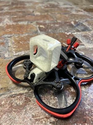 One-piece DJI Action2 mount for Pavo25 15 degree angle