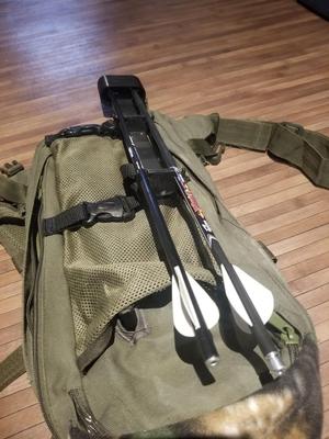 Support flèches arbalète