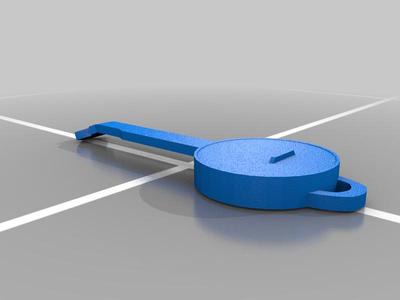 Banjo Keychain
