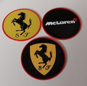 Formula 1 Coaster Set - Team Logos