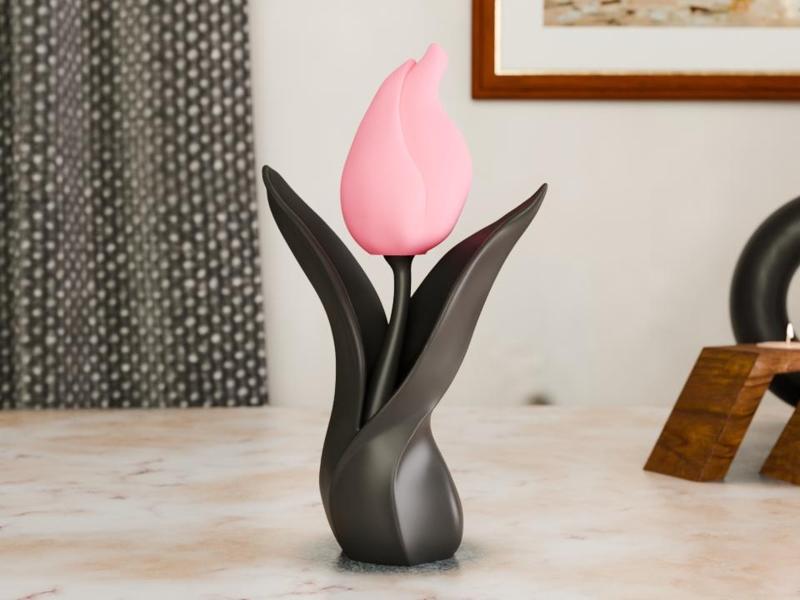 Tulip Grace Sculpture – Elegant & Simple Decor