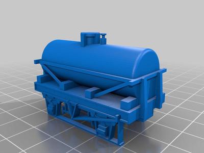 Tanker Wagon - TT 120 Scale