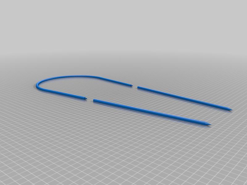 U shaped Orchid support