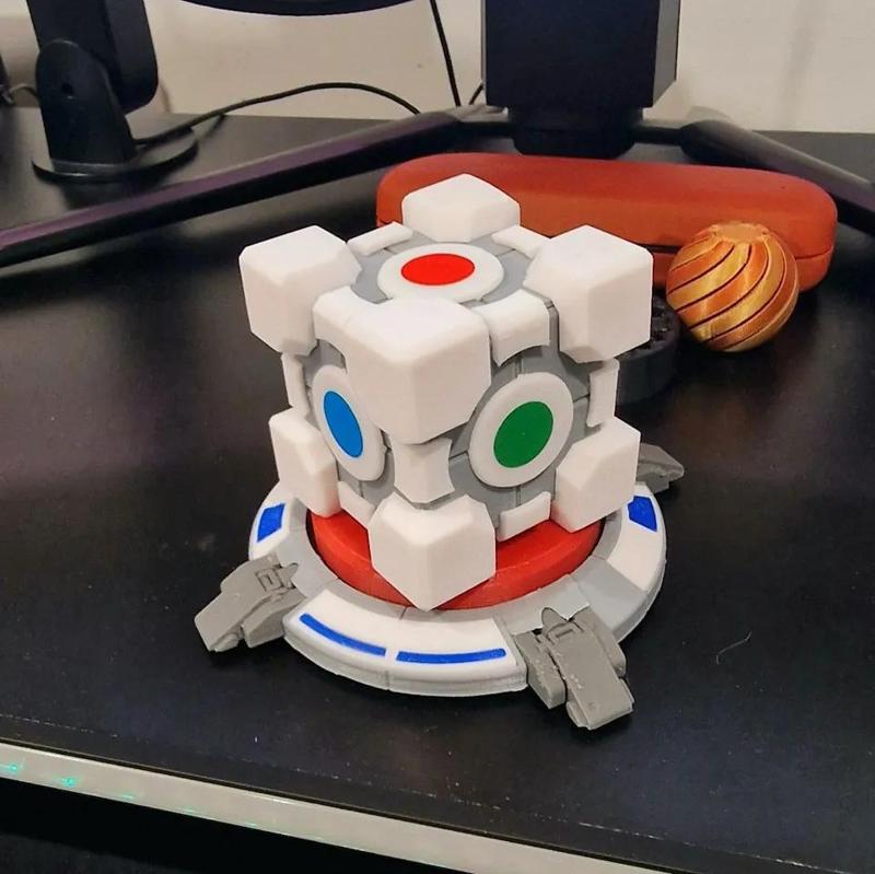 Companion Cube cover for Aqara Magic Cube   