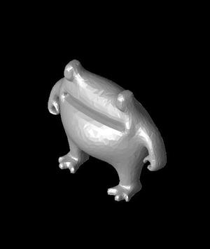 big booty frog.stl