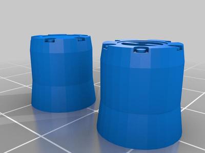 RC Crawler Hub Caps 1/10