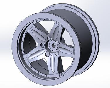 1:16 Brushless 4WD Monster Beatle Wheel rim