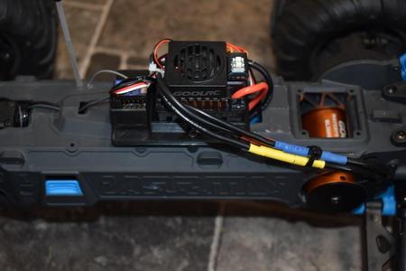 Arrma Gorgon - mount for Gool-RC 60amp ESC