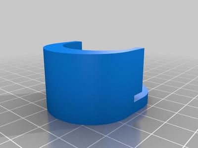 Dryer Box Bar Holder 35.57 x 44.40 x 23.81 mm