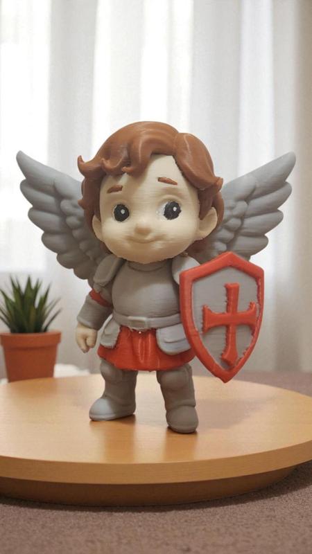 Chibi Saint Michael the Archangel