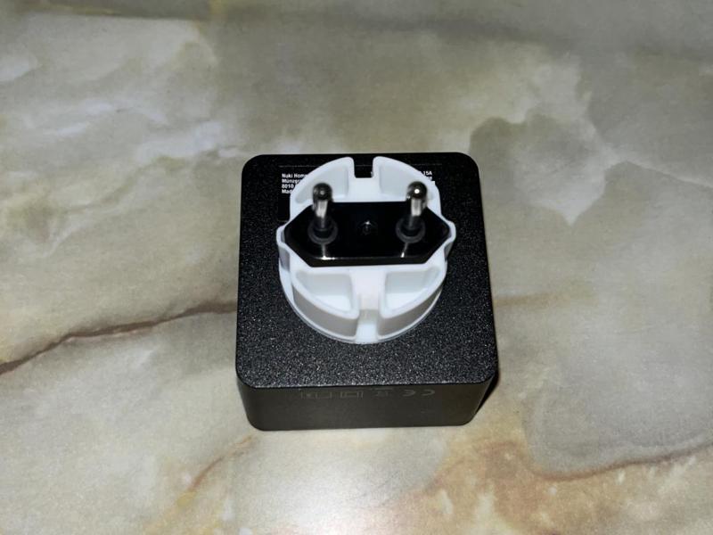 Euro plug to Schuko adapter