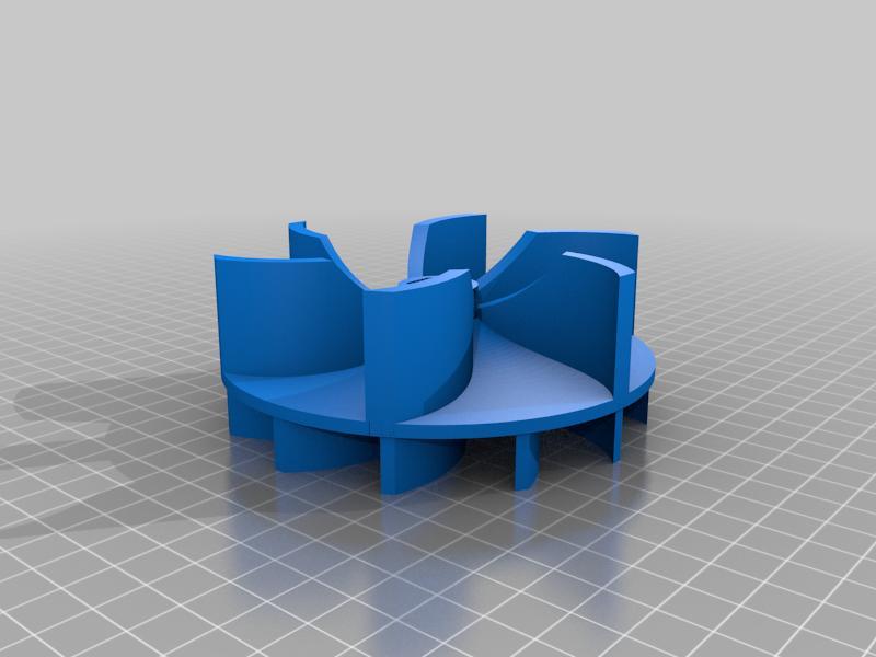 Impeller for garden leaf blower FIELDMANN FZF 4030 - E