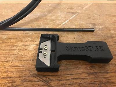  Custom made optical cable stripper