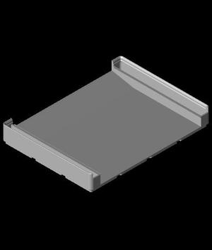 Gridfinity Discbound Junior Paper Tray - Front.stl