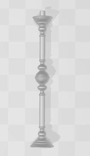 CANDELABRO LISO ALTO   