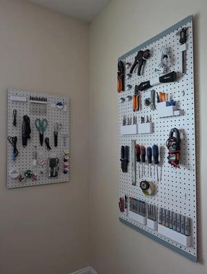 Custom Pegboard 3D Prints   