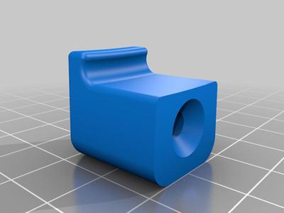 Drum Fan FRONT Edge Clamp