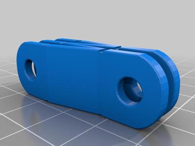 Superflexible 30mm gopro arm